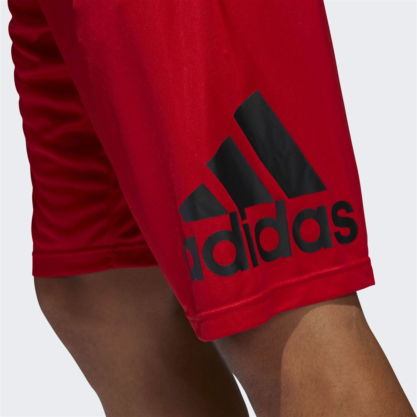 adidas Crazylight Basketball Shorts - Red - ViaductClothing -  -  