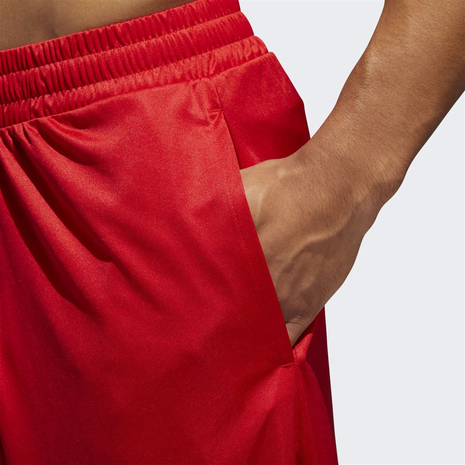 adidas Crazylight Basketball Shorts - Red - ViaductClothing -  -  