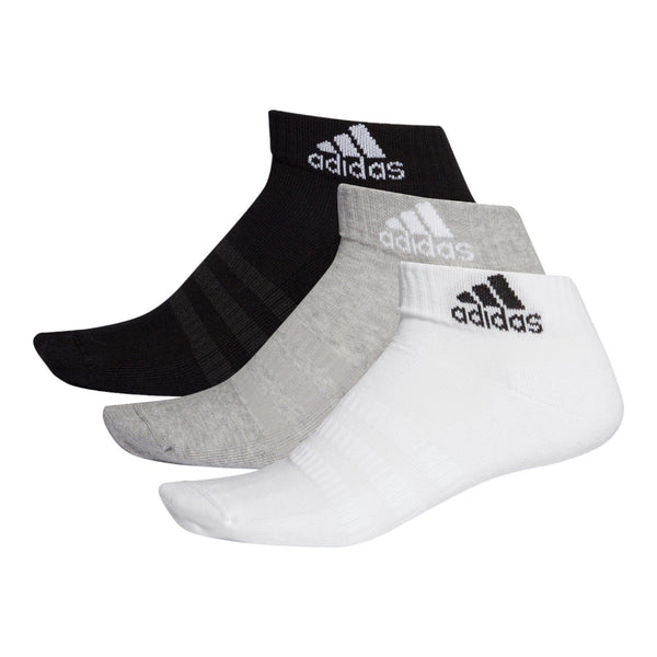 adidas Cushioned Ankle Socks - 3 Pairs - ViaductClothing -  -  