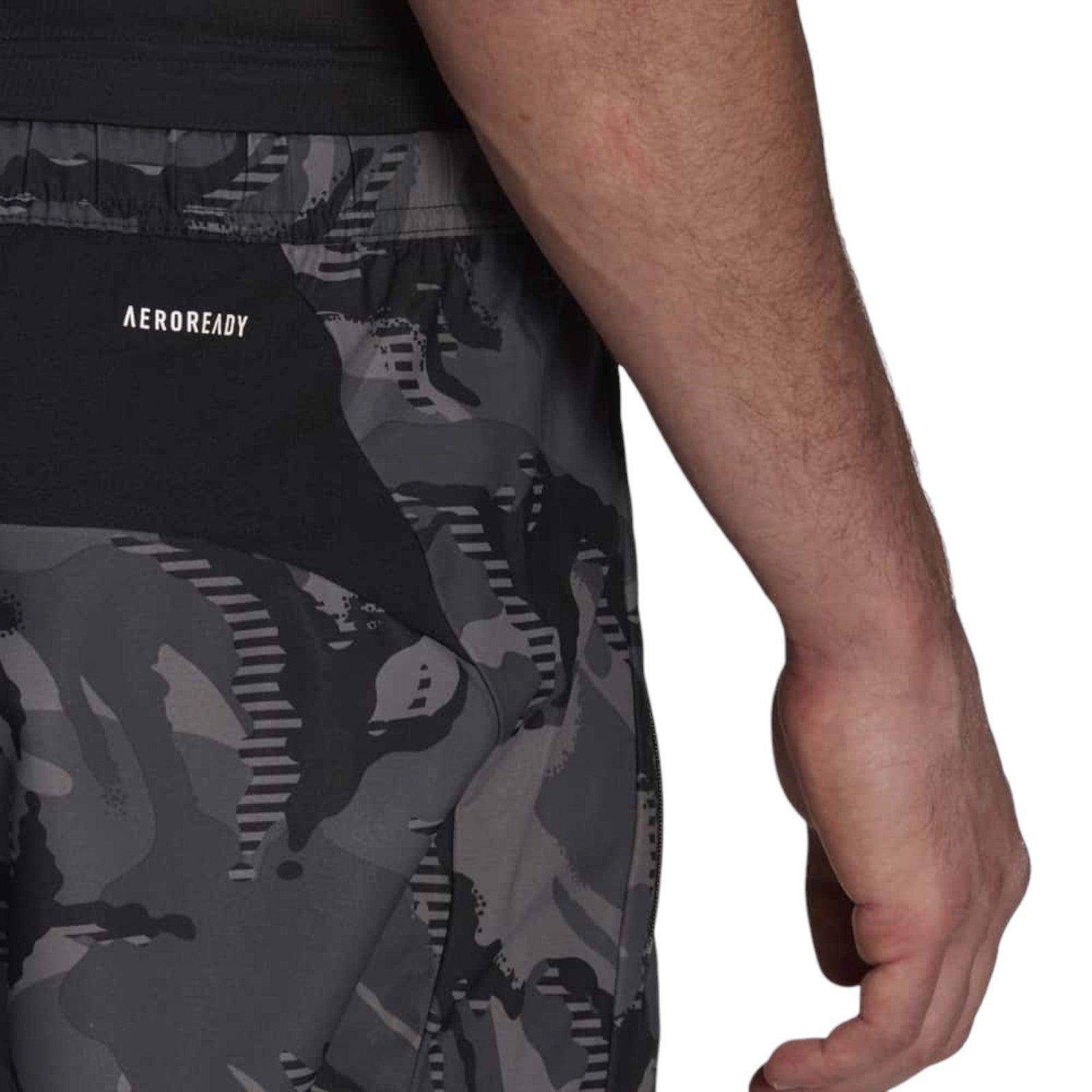 adidas Designed To Move Camouflage AEROREADY Shorts - Grey - ViaductClothing -  -  