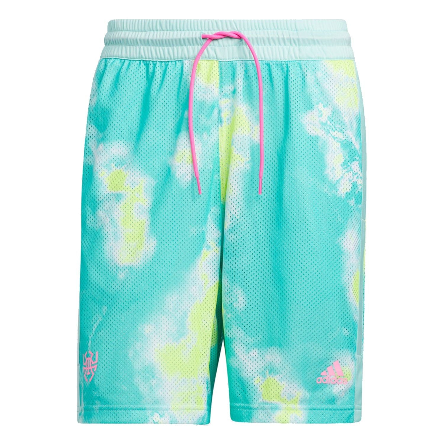 adidas Donovan Mitchell Basketball Shorts - Green - ViaductClothing -  -  