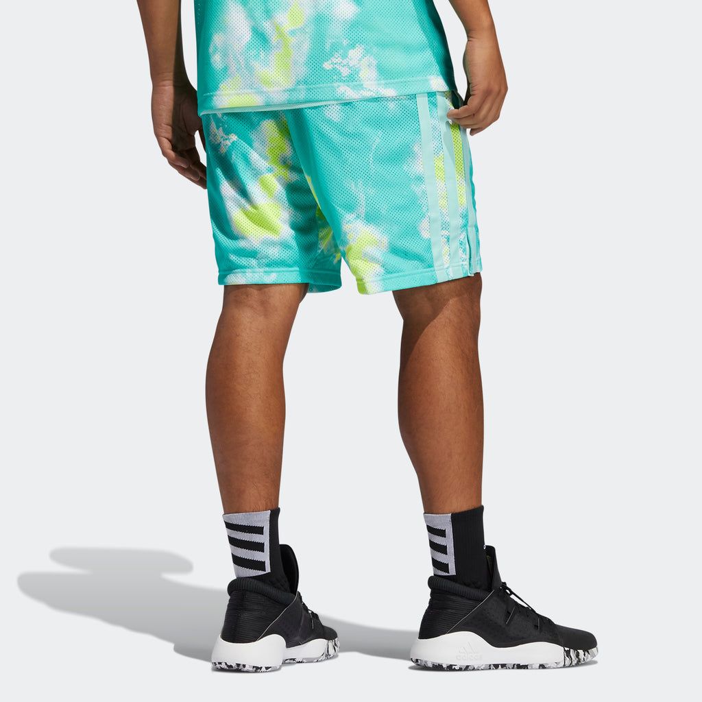 adidas Donovan Mitchell Basketball Shorts - Green - ViaductClothing -  -  