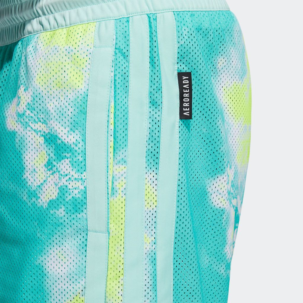 adidas Donovan Mitchell Basketball Shorts - Green - ViaductClothing -  -  