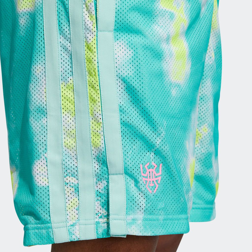 adidas Donovan Mitchell Basketball Shorts - Green - ViaductClothing -  -  