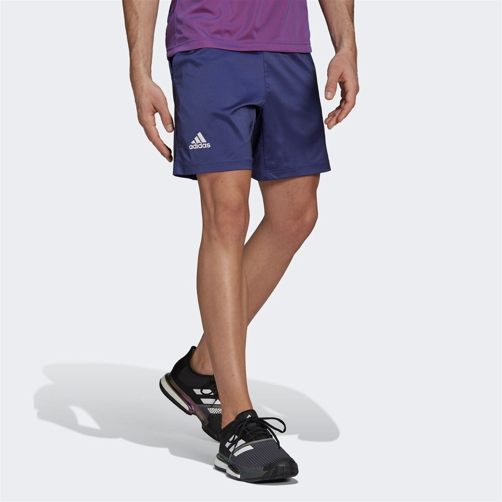 adidas Ergo Primeblue 7'' Tennis Short - Purple - ViaductClothing -  -  