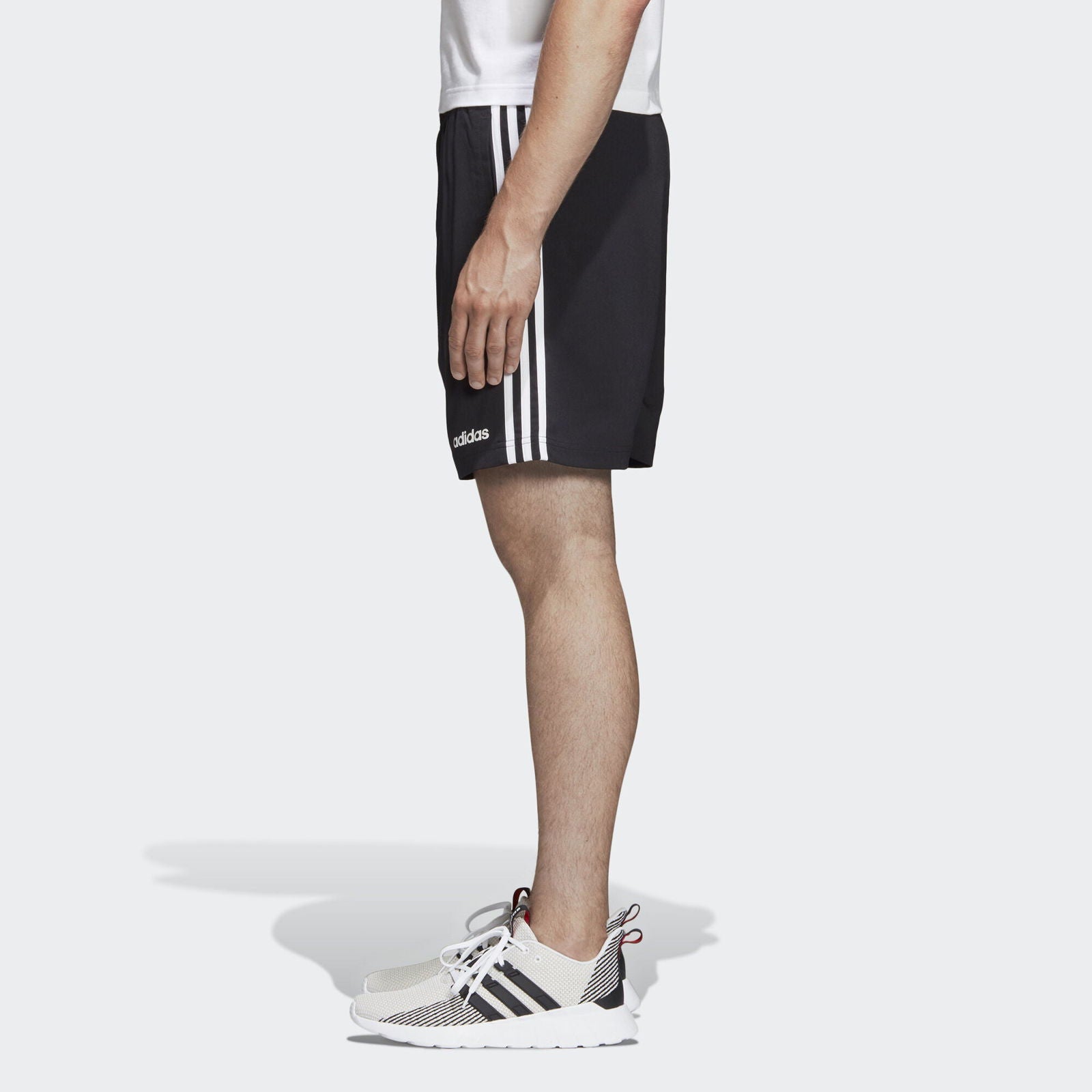 adidas Essentials 3-Stripes Chelsea Shorts - Black - ViaductClothing -  -  