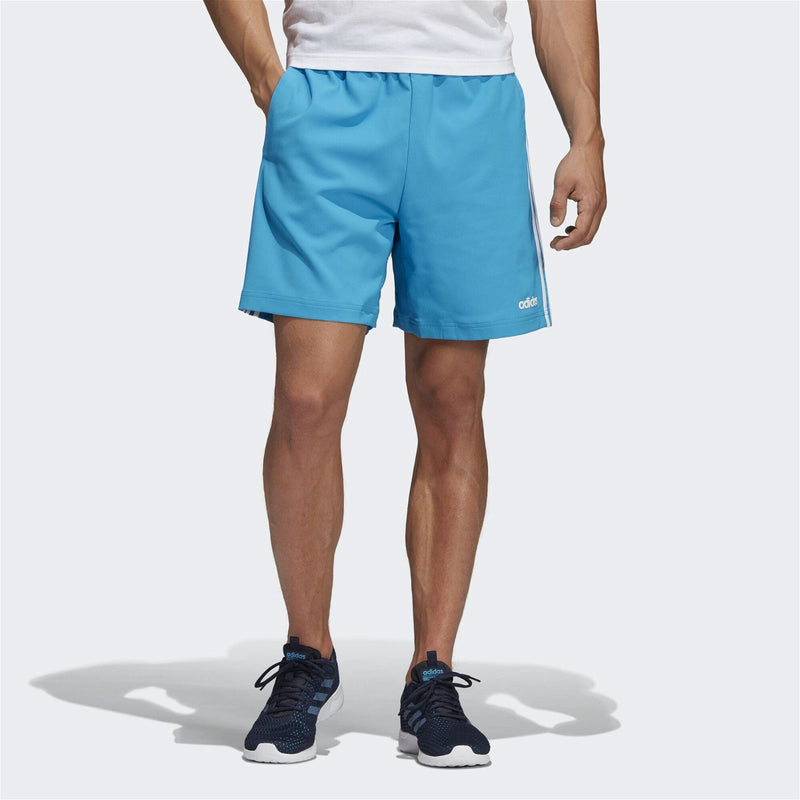 adidas Essentials 3-Stripes Chelsea Shorts 7 Inch - Blue - ViaductClothing -  -  