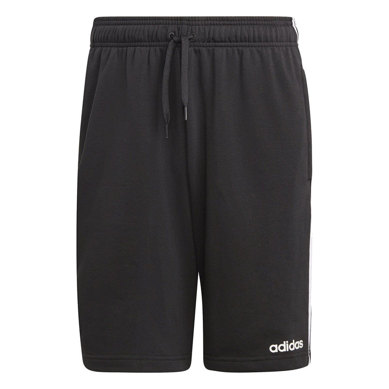 adidas Essentials 3-Stripes French Terry Shorts - Black - ViaductClothing -  -  