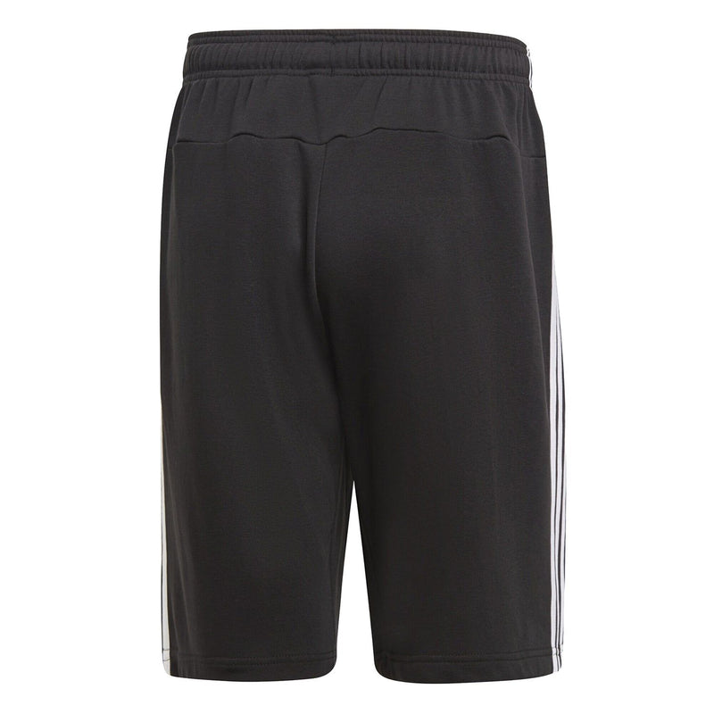adidas Essentials 3-Stripes French Terry Shorts - Black - ViaductClothing -  -  