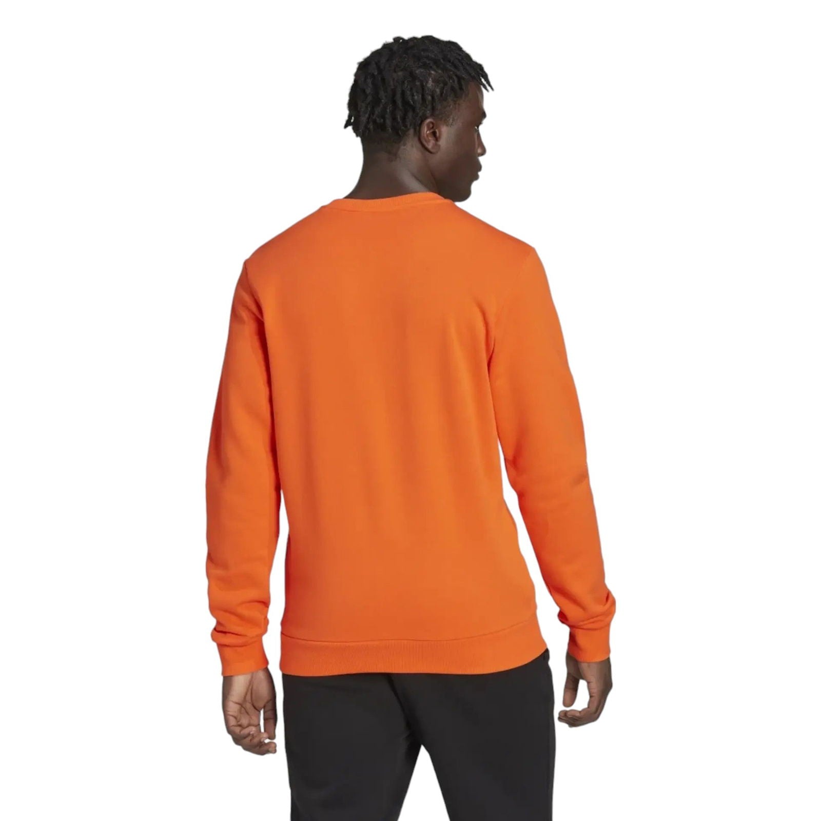 adidas Essentials Big Logo Sweatshirt - Semi Impact Orange - ViaductClothing -  -  
