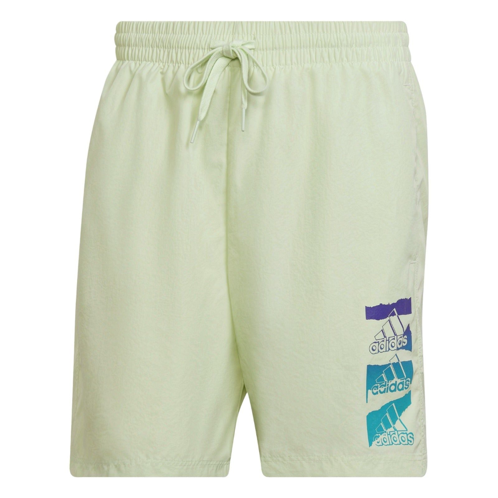 adidas Essentials BrandLove Chelsea Woven Shorts - Green - ViaductClothing -  -  