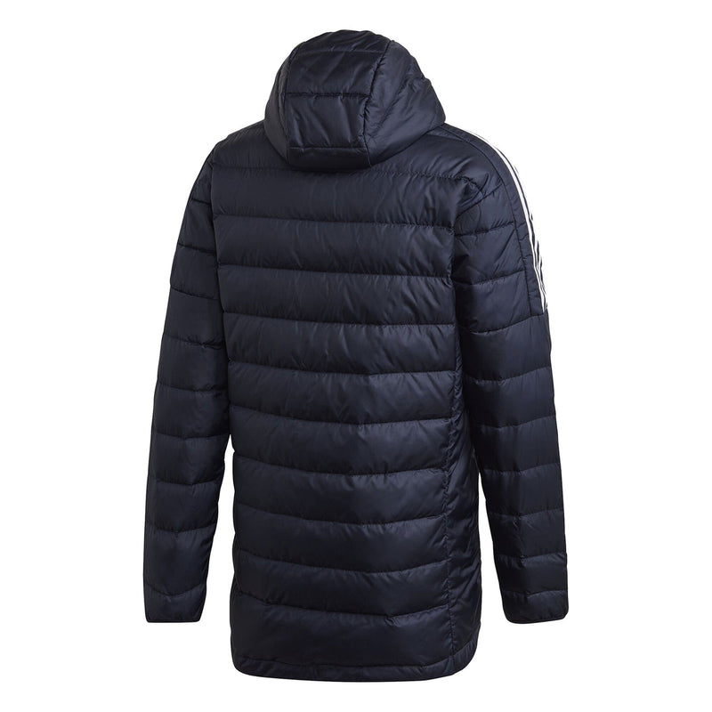 adidas Essentials Down Parka Coat Jacket - Blue - ViaductClothing -  -  
