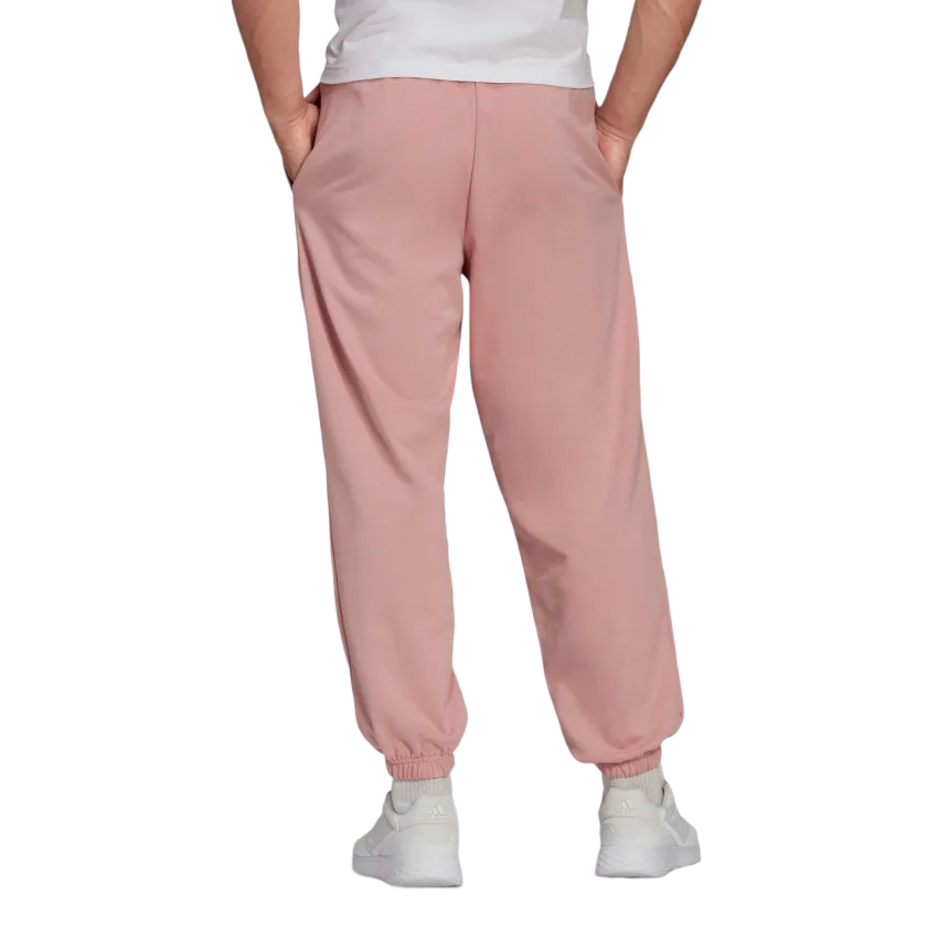 adidas Essentials FeelVivid Cotton French Terry Straight-Leg - Pink - ViaductClothing -  -  