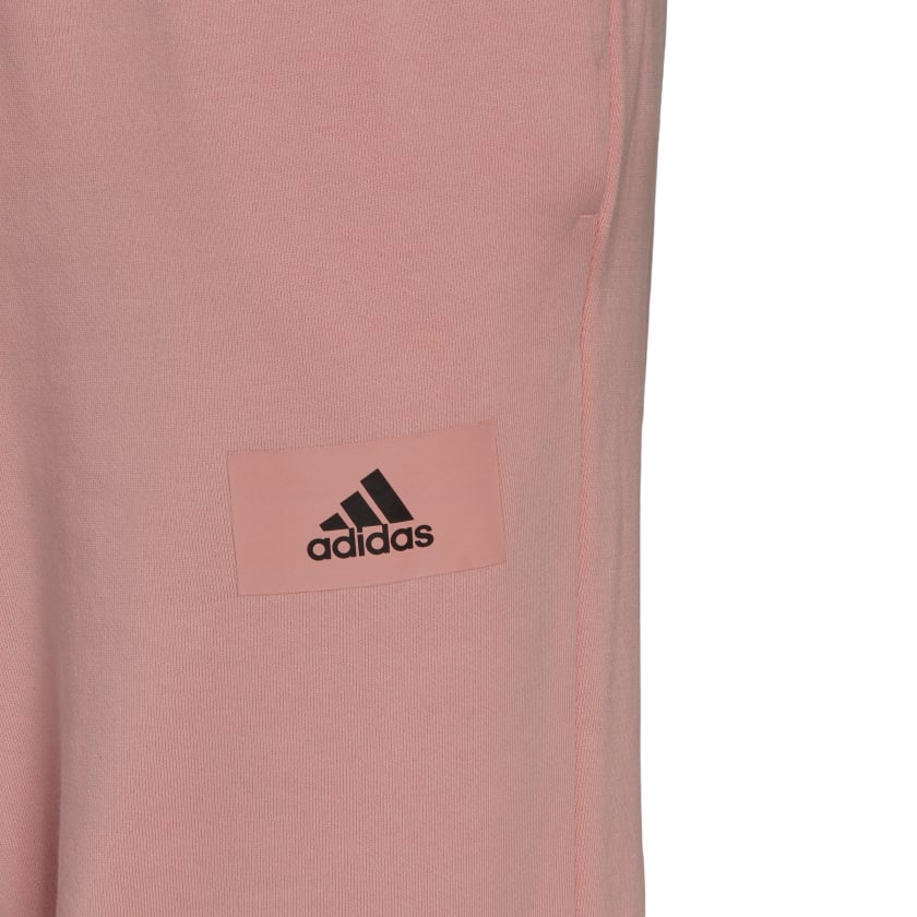 adidas Essentials FeelVivid Cotton French Terry Straight-Leg - Pink - ViaductClothing -  -  