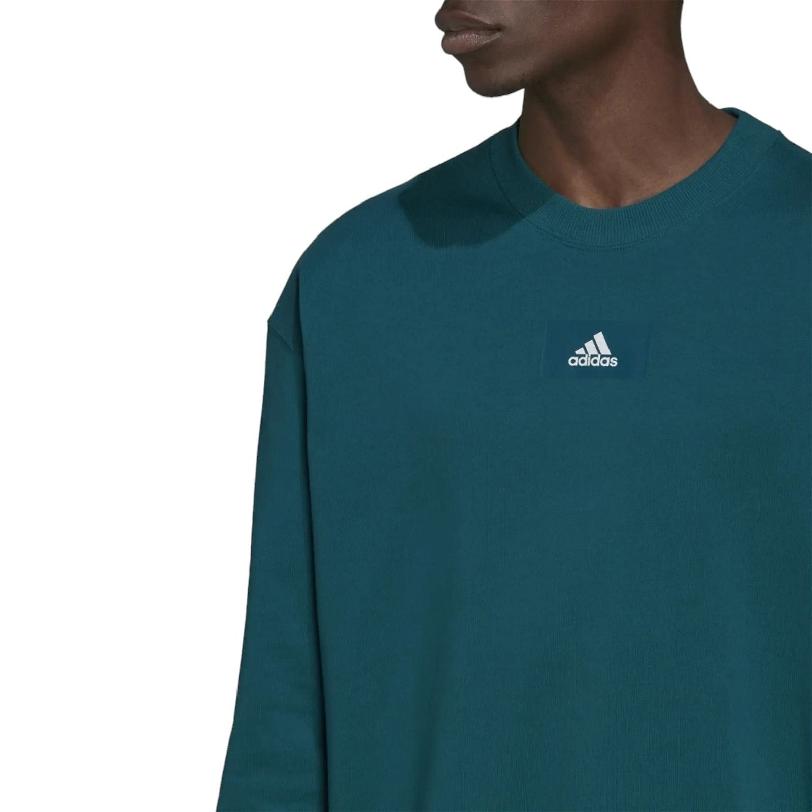 adidas Essentials FeelVivid Sportswear Sweatshirt - Green - ViaductClothing -  -  
