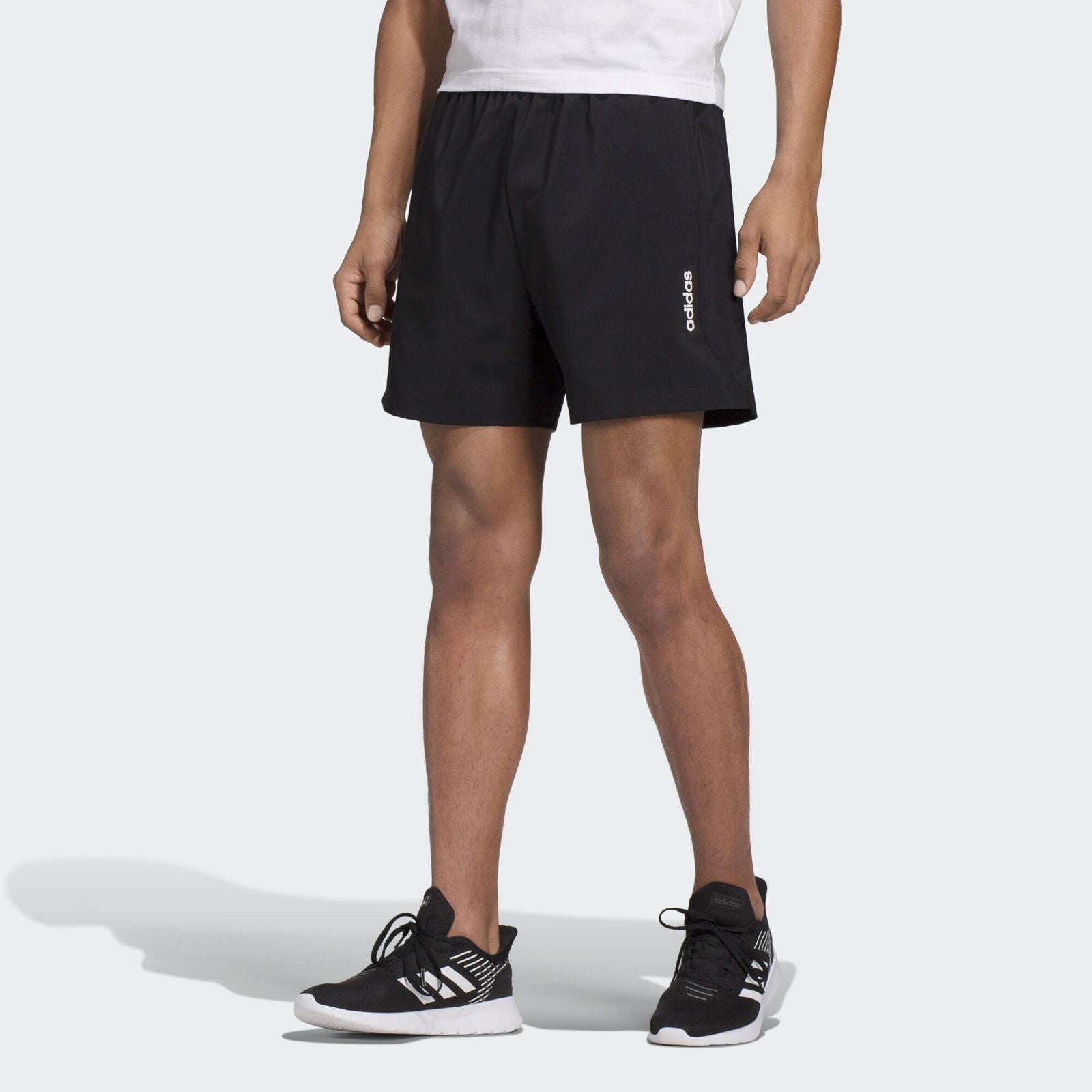adidas Essentials Plain Chelsea Shorts - Black - ViaductClothing -  -  