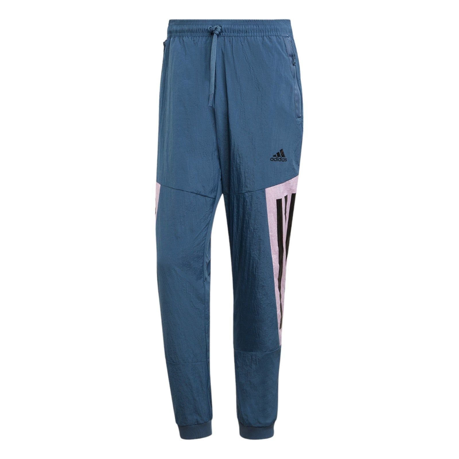 adidas Future Icons 3-Stripes Woven Bottoms - Wonder Steel - ViaductClothing -  -  