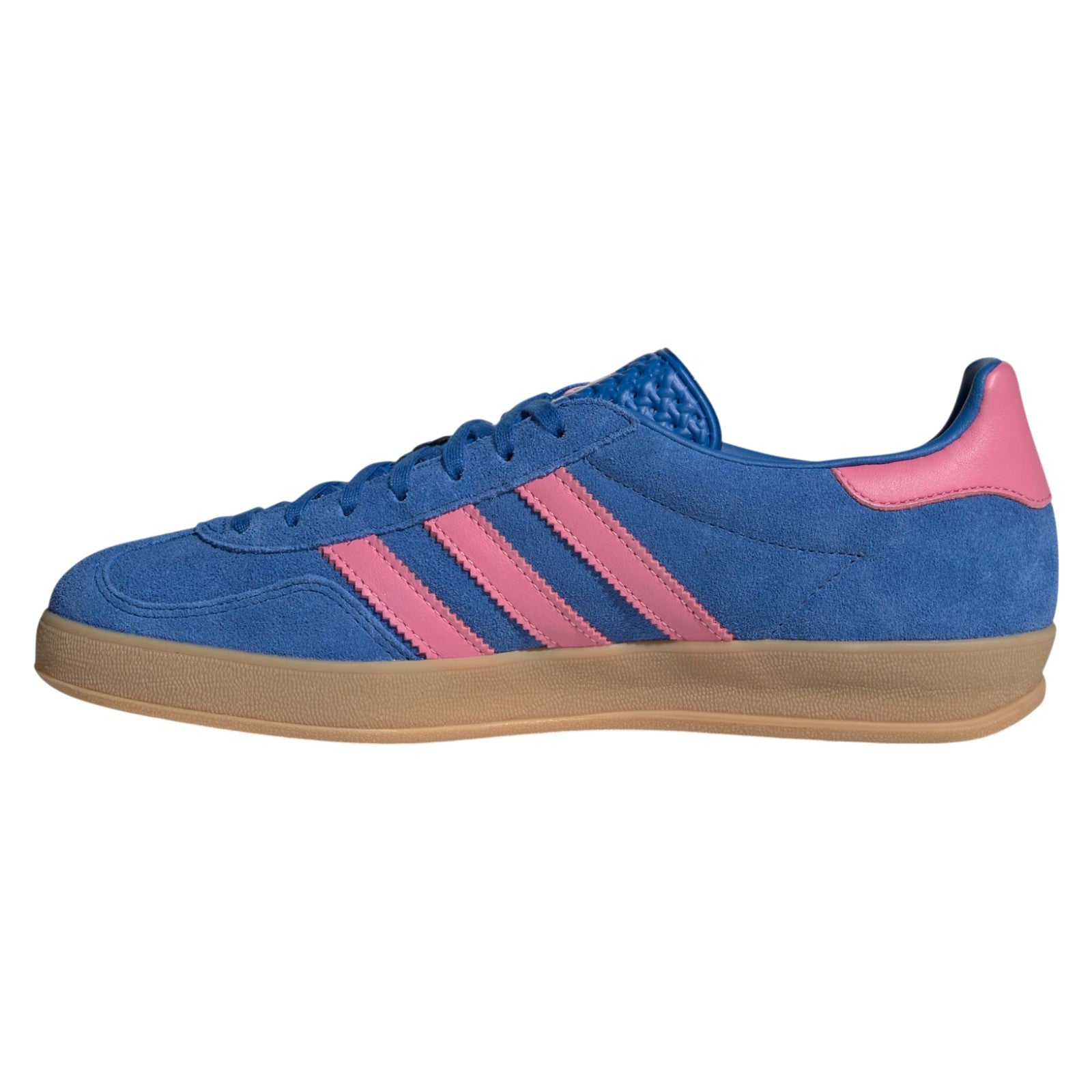 adidas Originals Gazelle Indoor Shoes - Blue / Bliss Pink / Gum