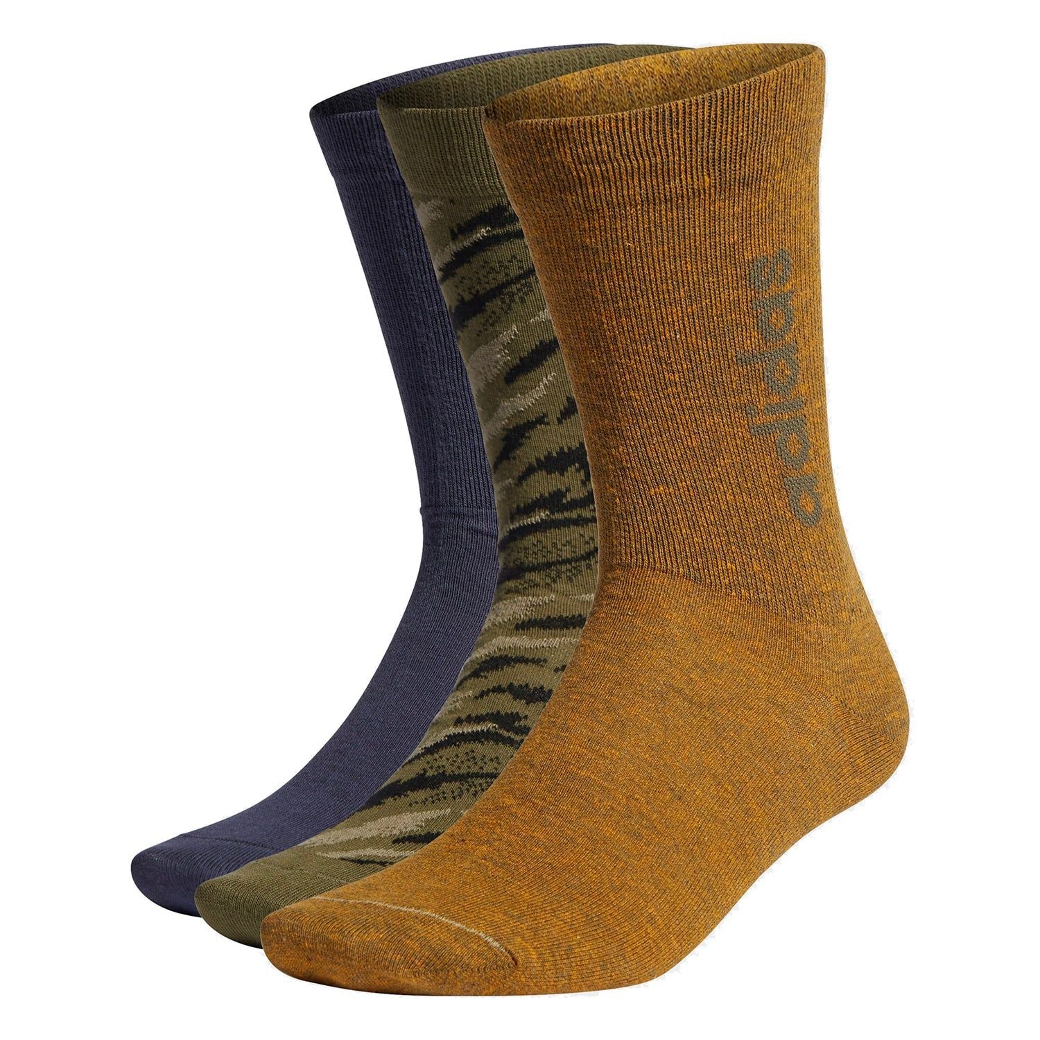 adidas Graphic Crew Socks 3 Pairs - Camo - ViaductClothing -  -  