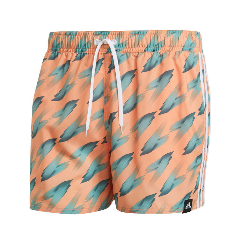 adidas Graphic Swim Shorts - Screaming Orange - ViaductClothing -  -  