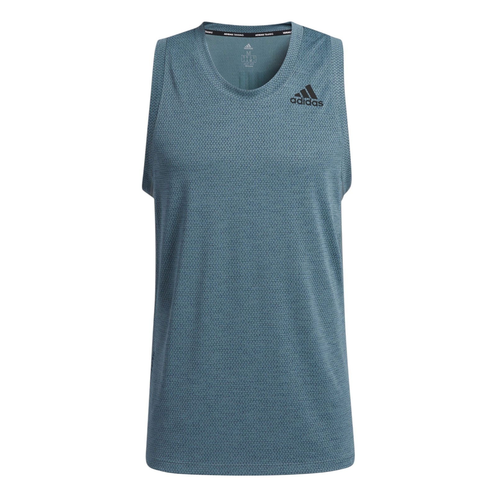 adidas HEAT.RDY 3-Stripes Tank Top - Blue - ViaductClothing -  -  