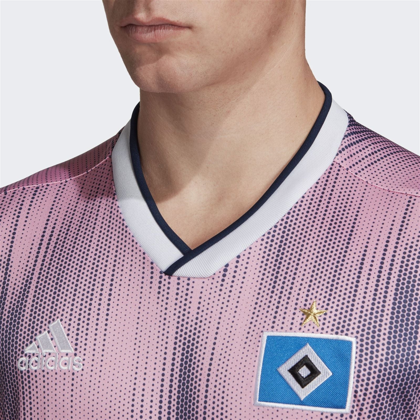 adidas Hamburger SV Away Jersey - Pink - ViaductClothing -  -  