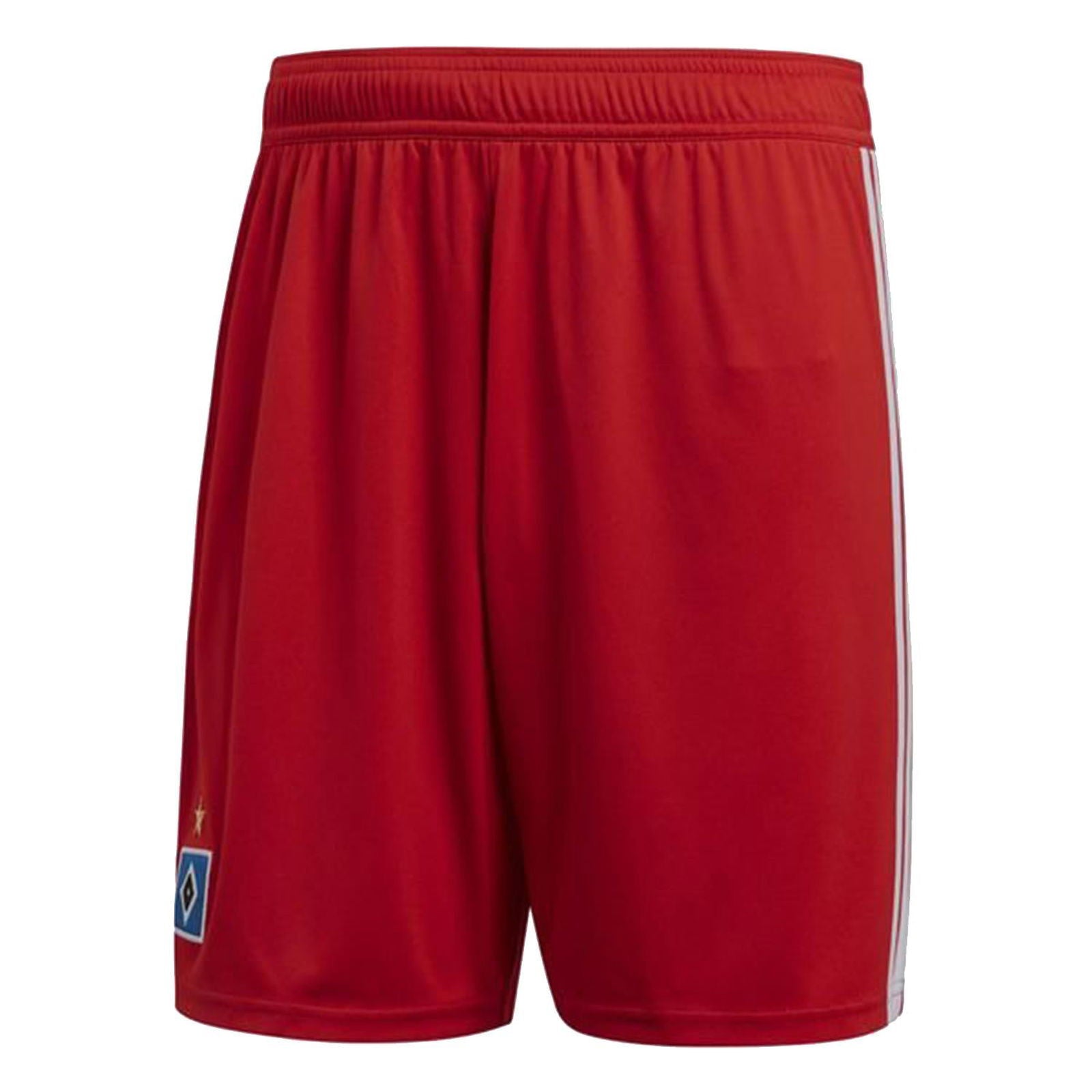 adidas Hamburger SV Home Shorts 18-19 - Red - ViaductClothing -  -  