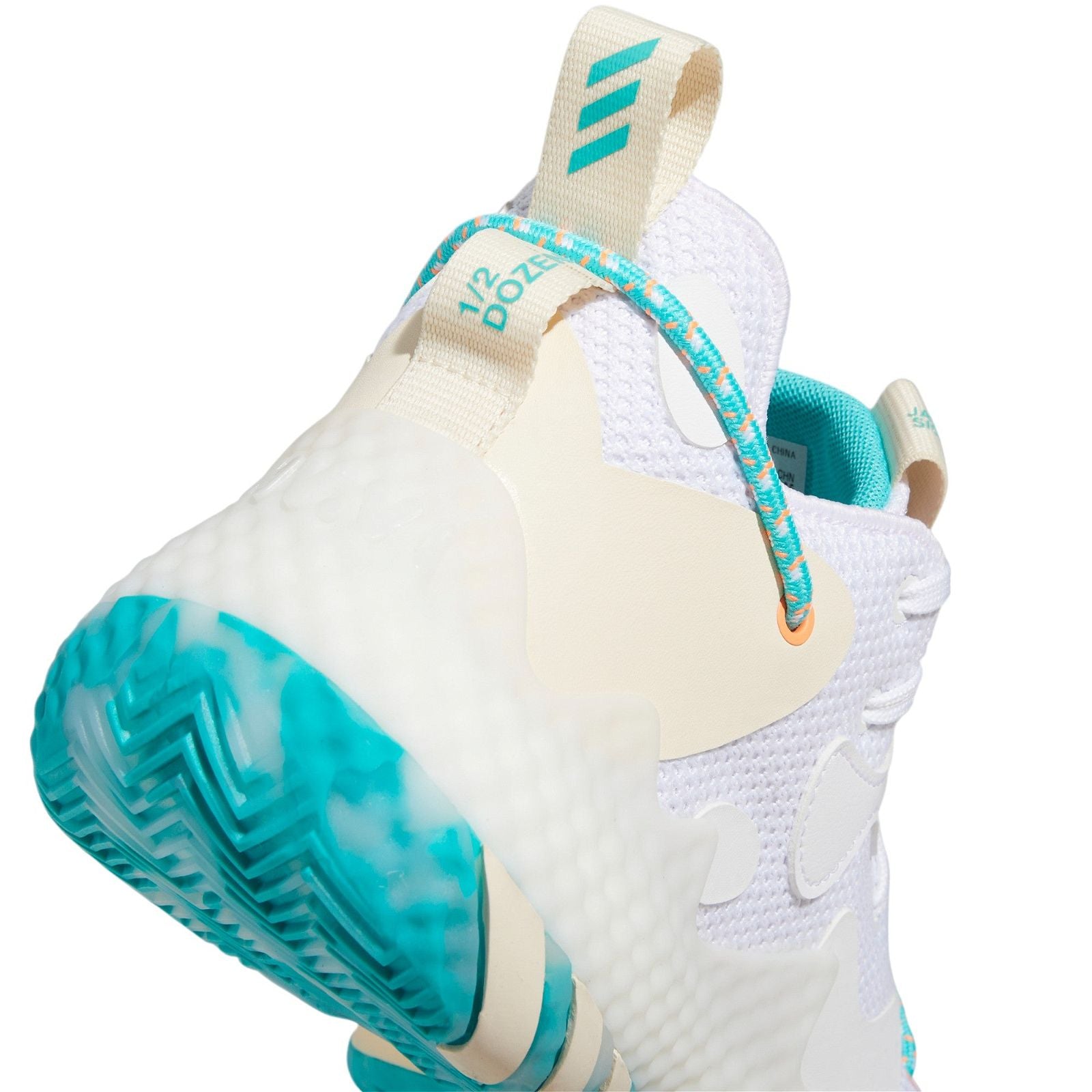 adidas Harden Vol. 6 The Bahamas Basketball Shoes - White - ViaductClothing -  -  