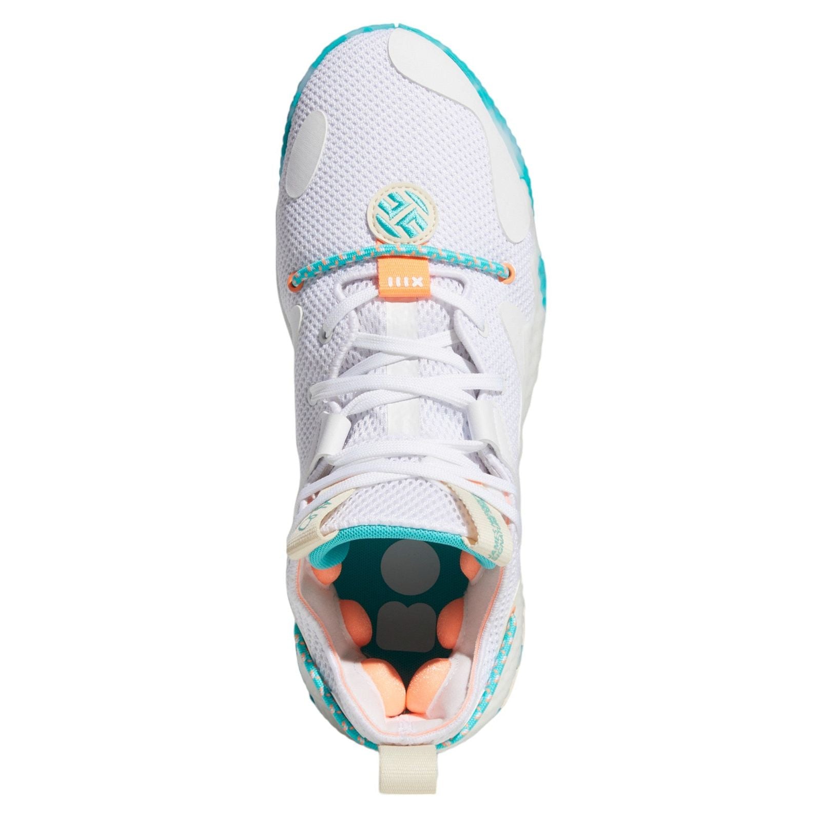 adidas Harden Vol. 6 The Bahamas Basketball Shoes - White - ViaductClothing -  -  