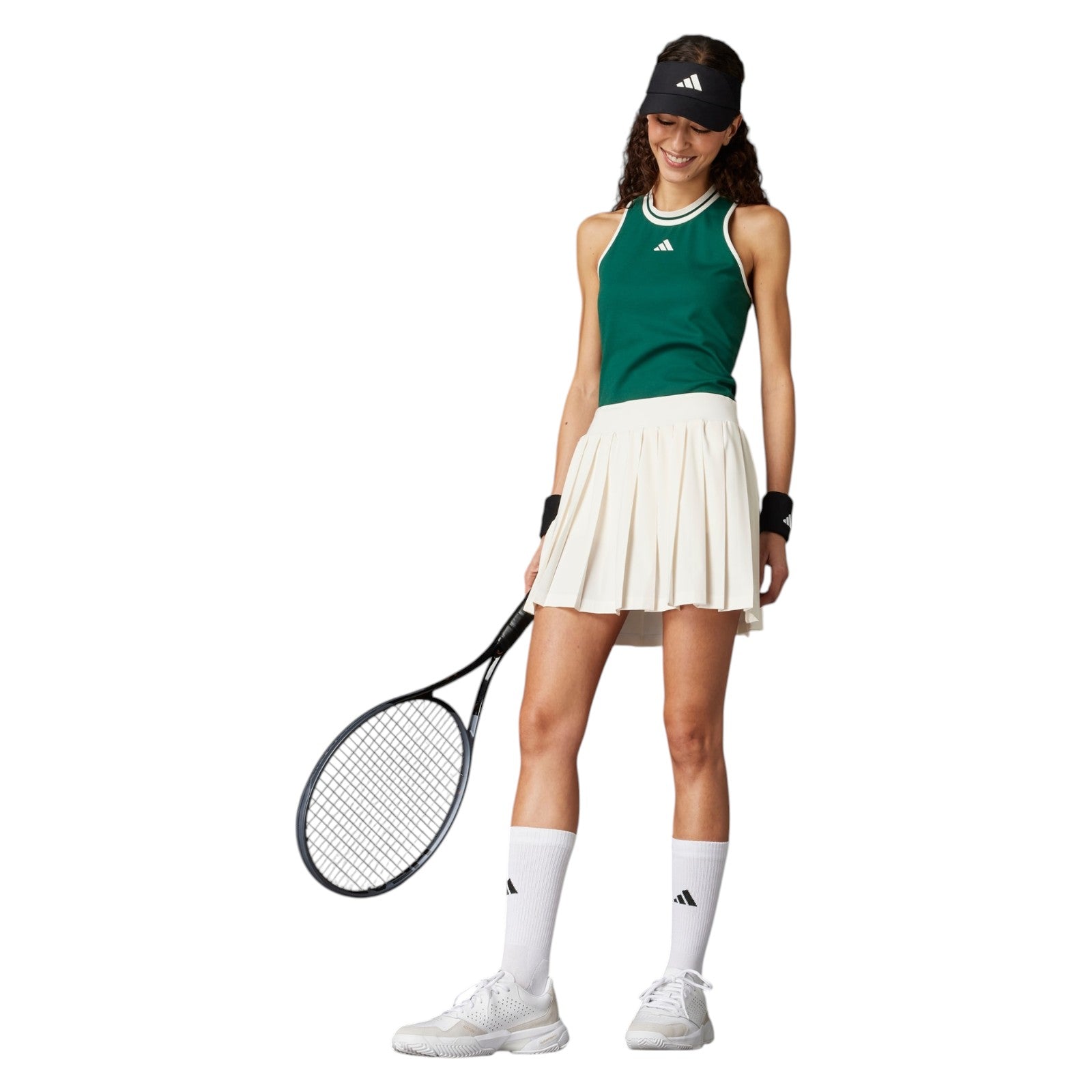adidas Originals Women's Heritage Tennis Classic Skirt - Chalk White