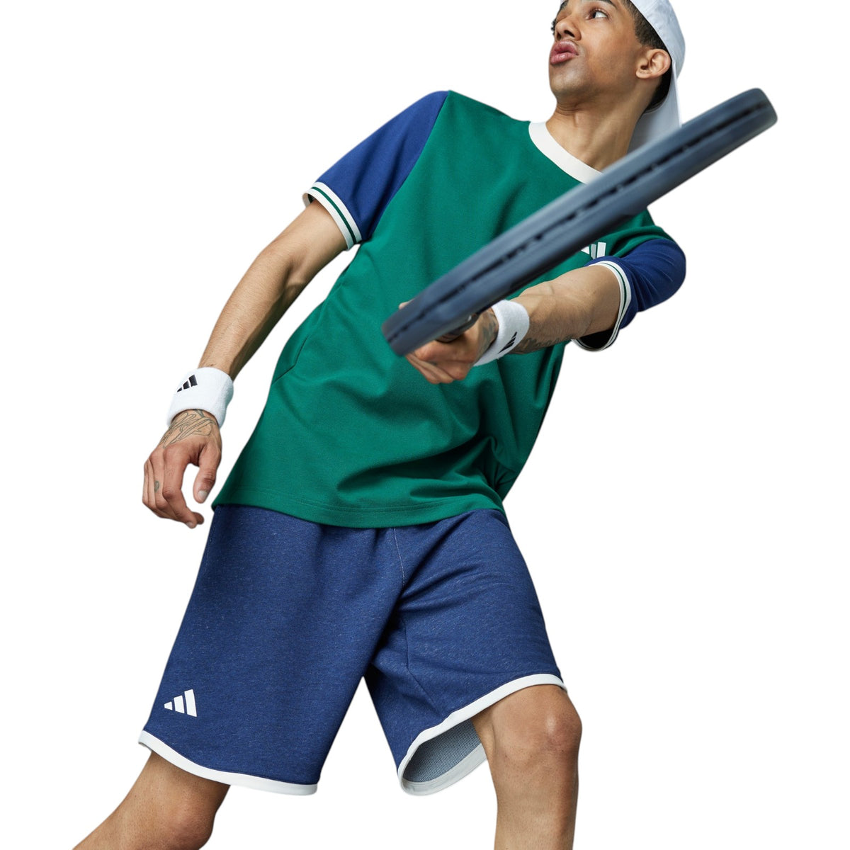 adidas Heritage Tennis Shorts - Navy