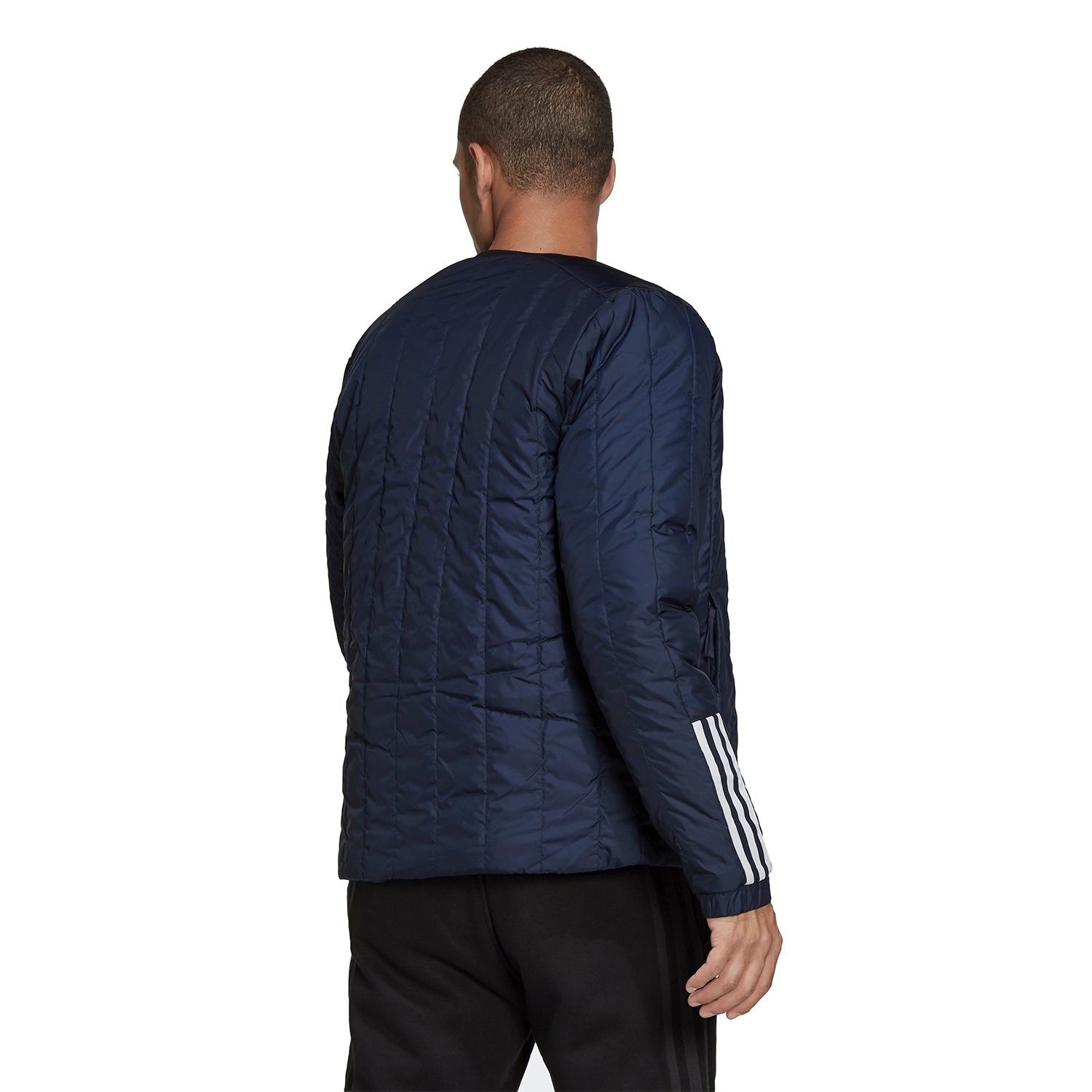 adidas Itavic 3-Stripes Light Jacket - Navy - ViaductClothing -  -  