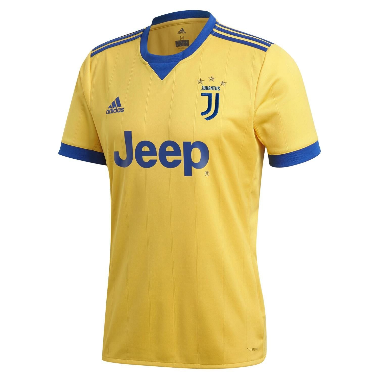adidas Juventus Away Jersey 17-18 - Yellow - ViaductClothing -  -  