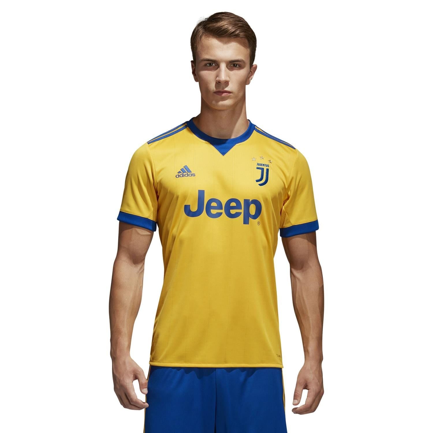 adidas Juventus Away Jersey 17-18 - Yellow - ViaductClothing -  -  