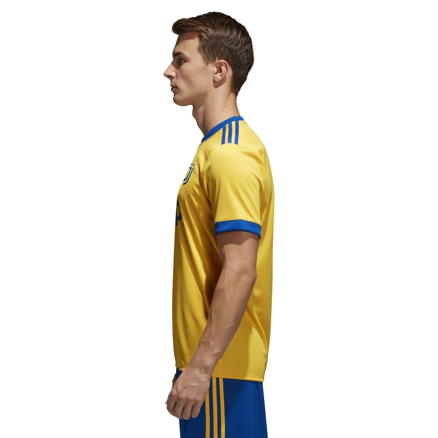 adidas Juventus Away Jersey 17-18 - Yellow - ViaductClothing -  -  