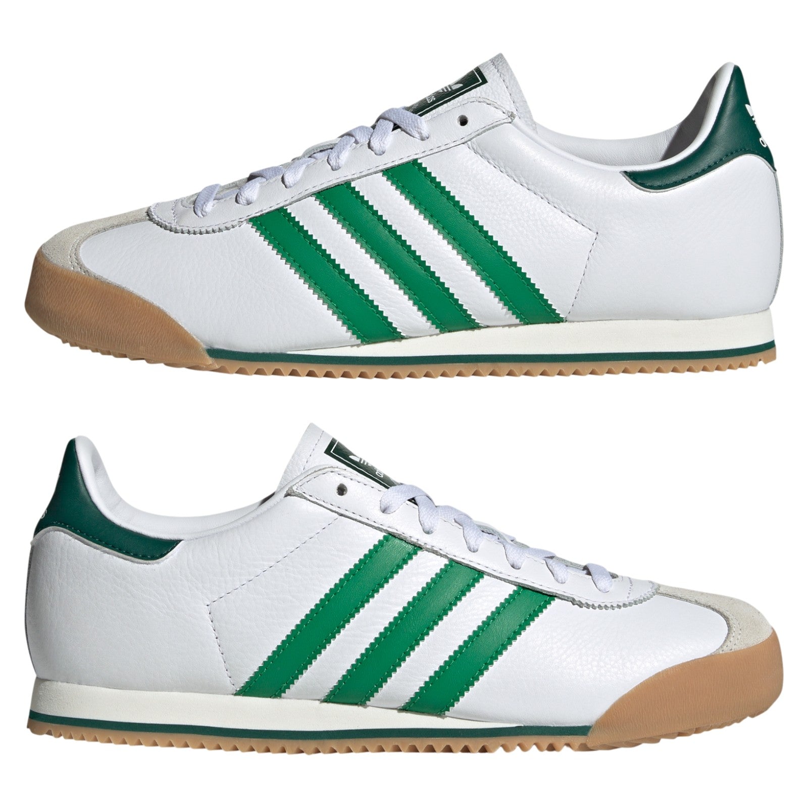 adidas Originals Kick K 74 Shoes - Cloud White / Green
