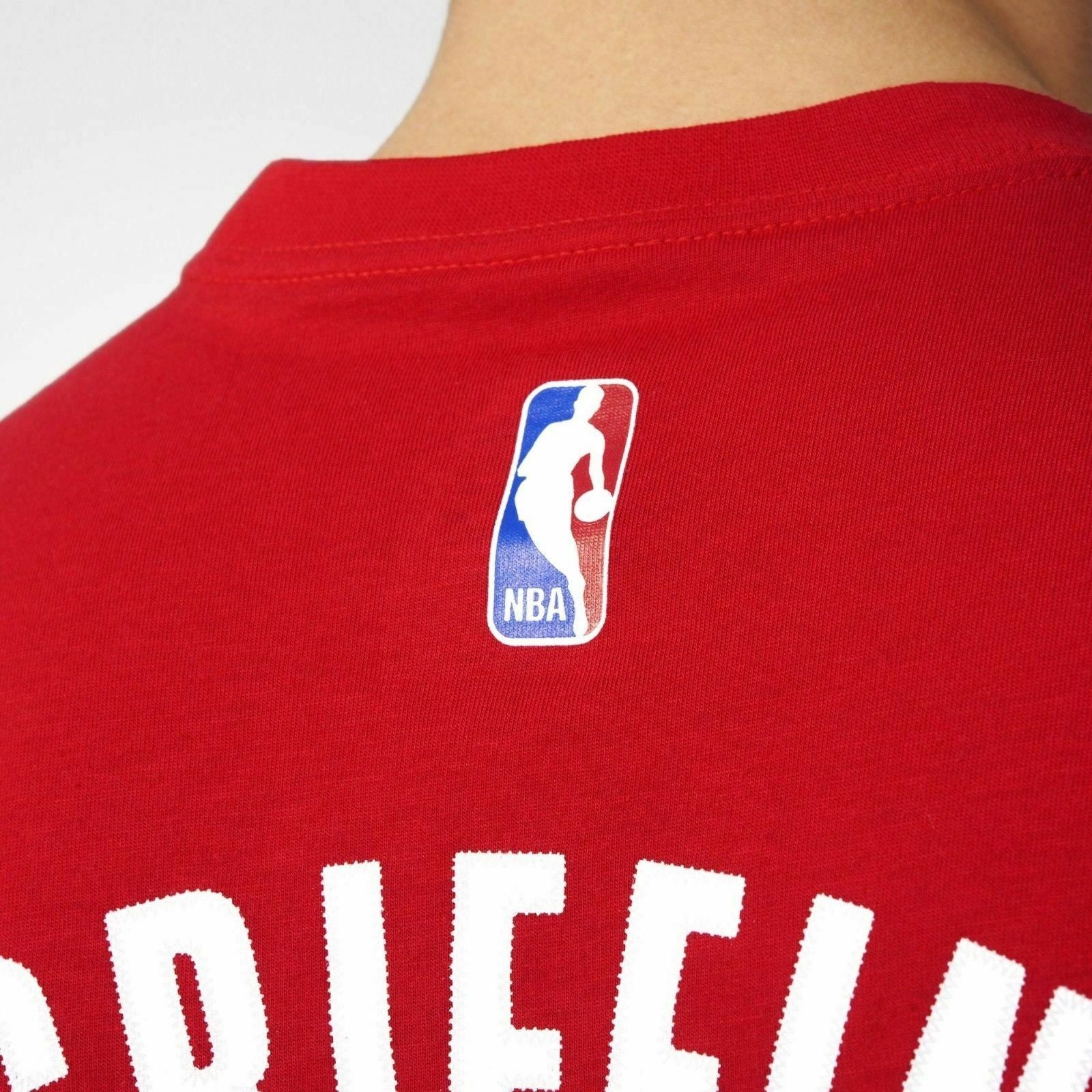 adidas LA Clippers Game Time T Shirt - Red - ViaductClothing -  -  