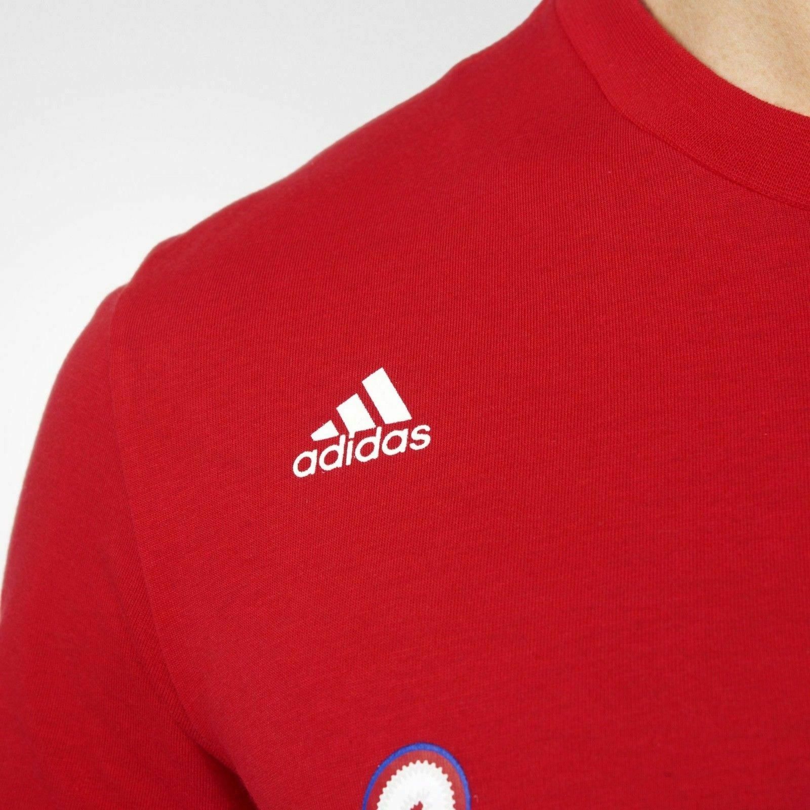 adidas LA Clippers Game Time T Shirt - Red - ViaductClothing -  -  