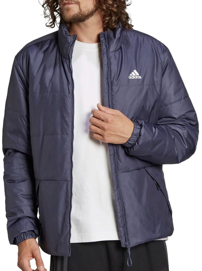 adidas Lifestyle BSC 3 Stripes Insulated Winter Jacket Navy