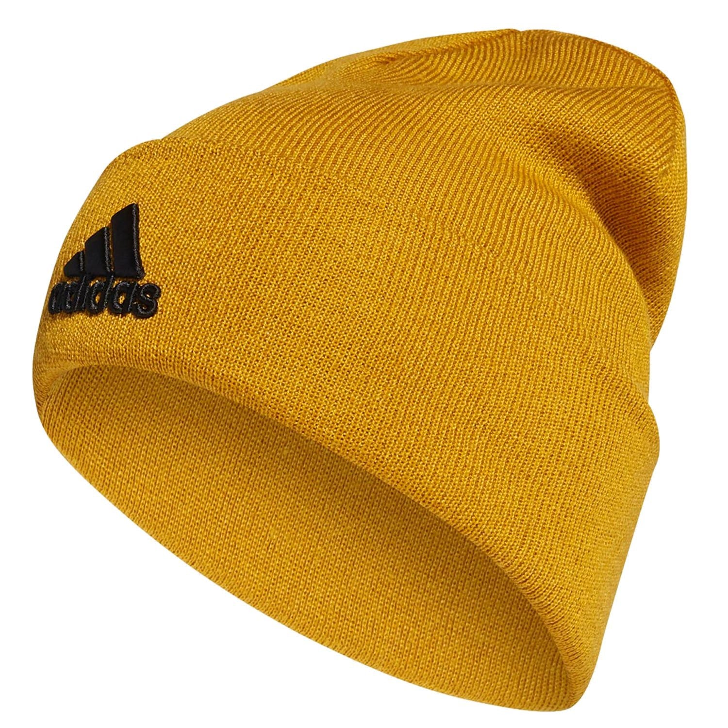 adidas Logo Beanie - Gold - ViaductClothing -  -  