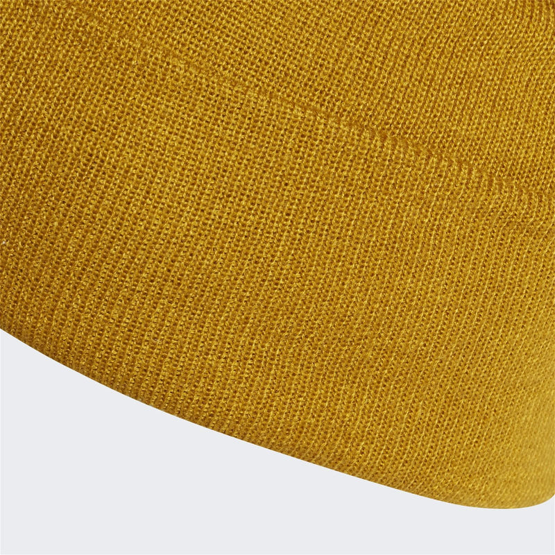 adidas Logo Beanie - Gold - ViaductClothing -  -  