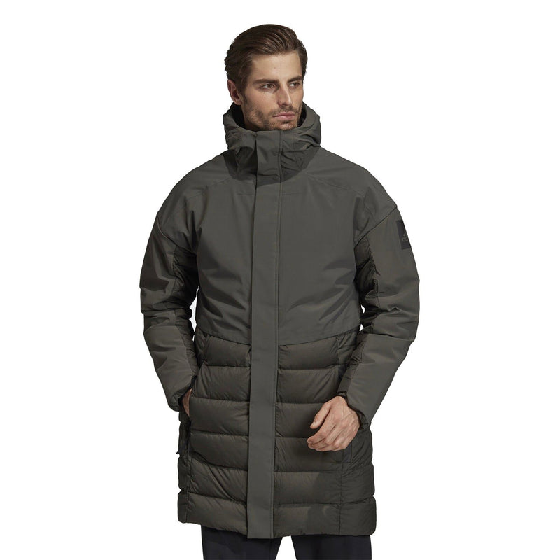 adidas MYSHELTER Climaheat Parka Down Jacket Green