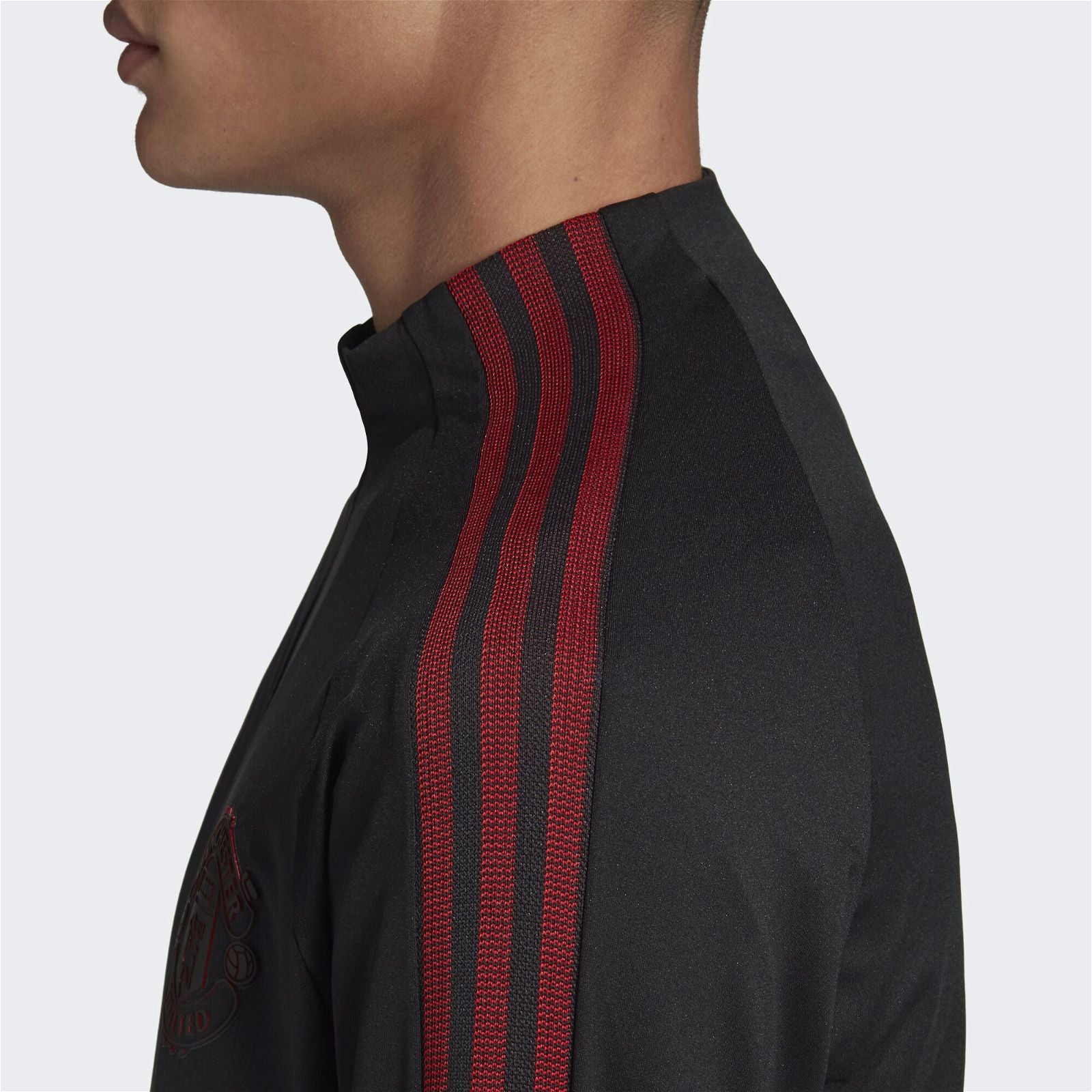 adidas Manchester United Anthem Jacket - Black - ViaductClothing -  -  