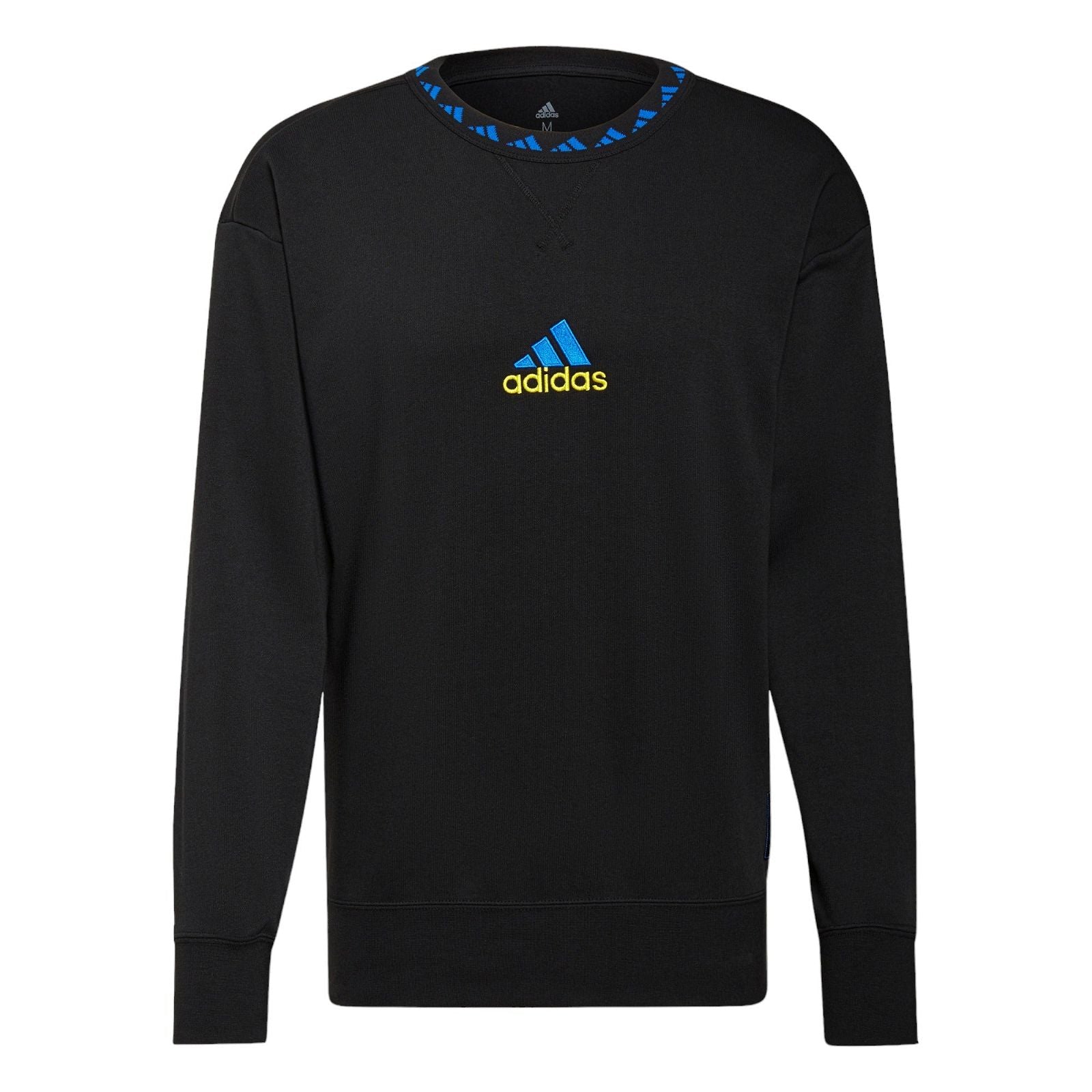 adidas Manchester United Icons Crew Sweatshirt Black GR3875 ViaductClothing