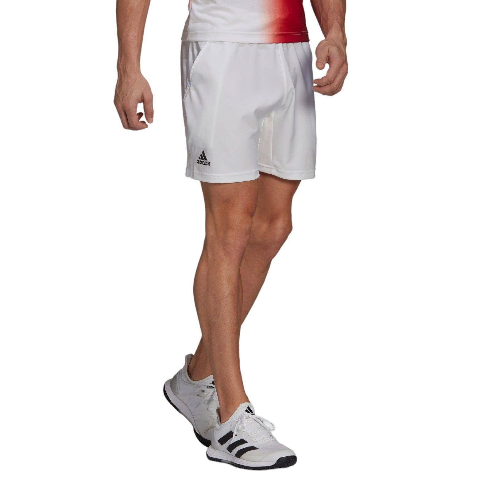 adidas Melbourne Tennis Ergo 7-Inch Shorts - White - ViaductClothing -  -  
