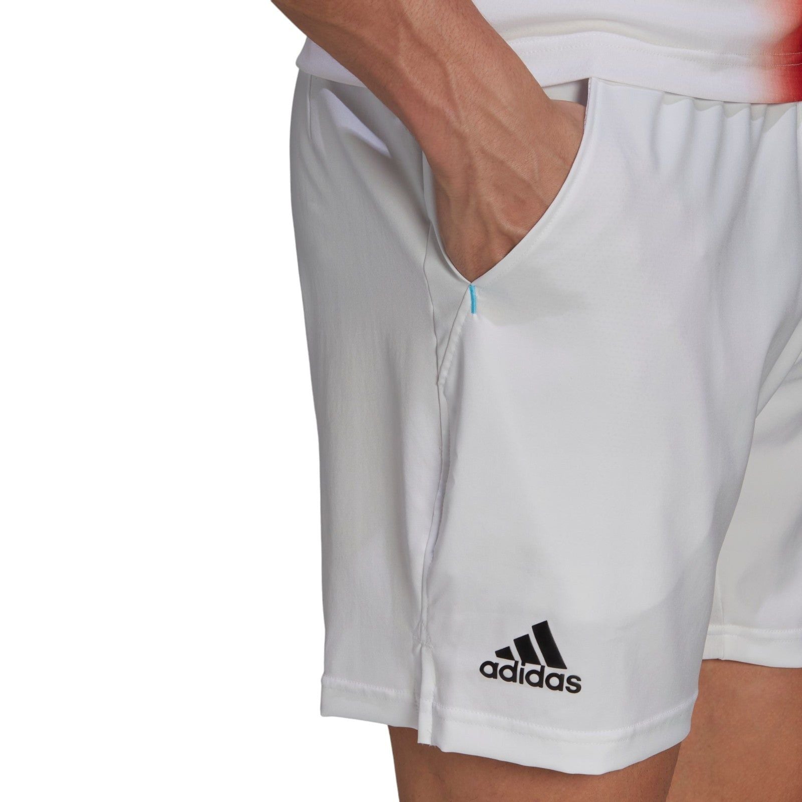adidas Melbourne Tennis Ergo 7 Inch Shorts White H67147 ViaductClothing