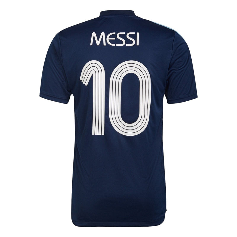 adidas Messi Tiro Number 10 Training Jersey - Night Indigo Blue - ViaductClothing -  -  