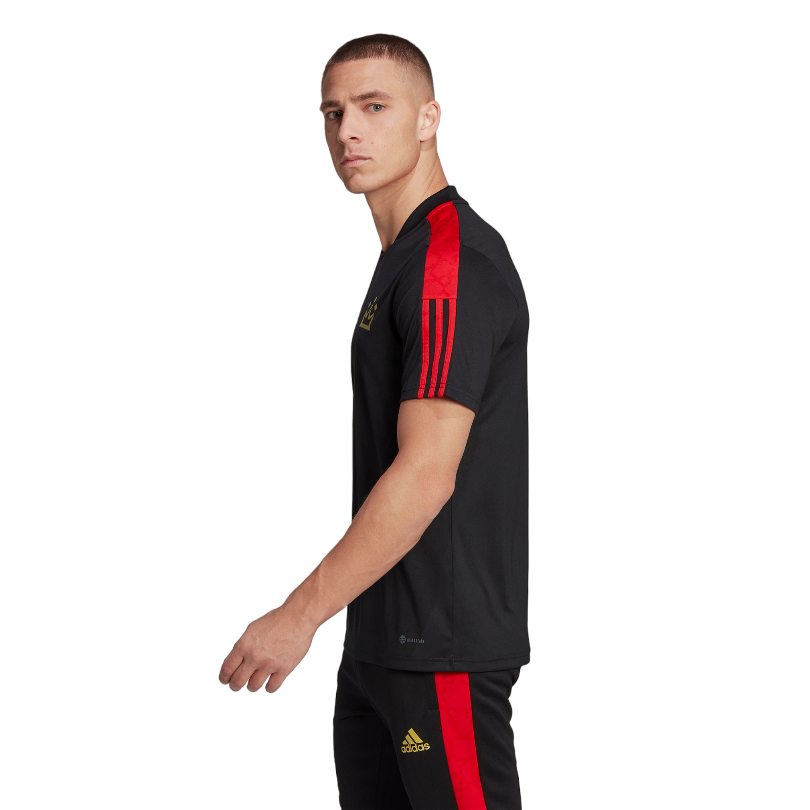 adidas Mo Salah Football Jersey - Black - ViaductClothing -  -  