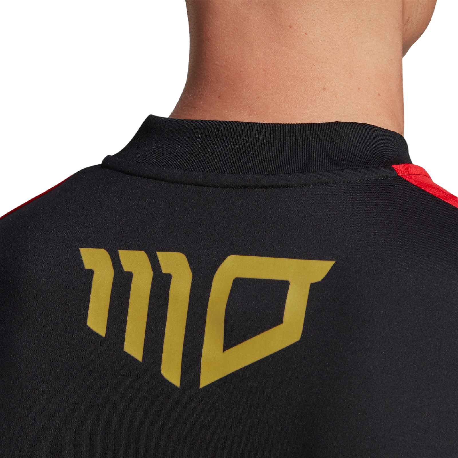 adidas Mo Salah Football Jersey - Black - ViaductClothing -  -  