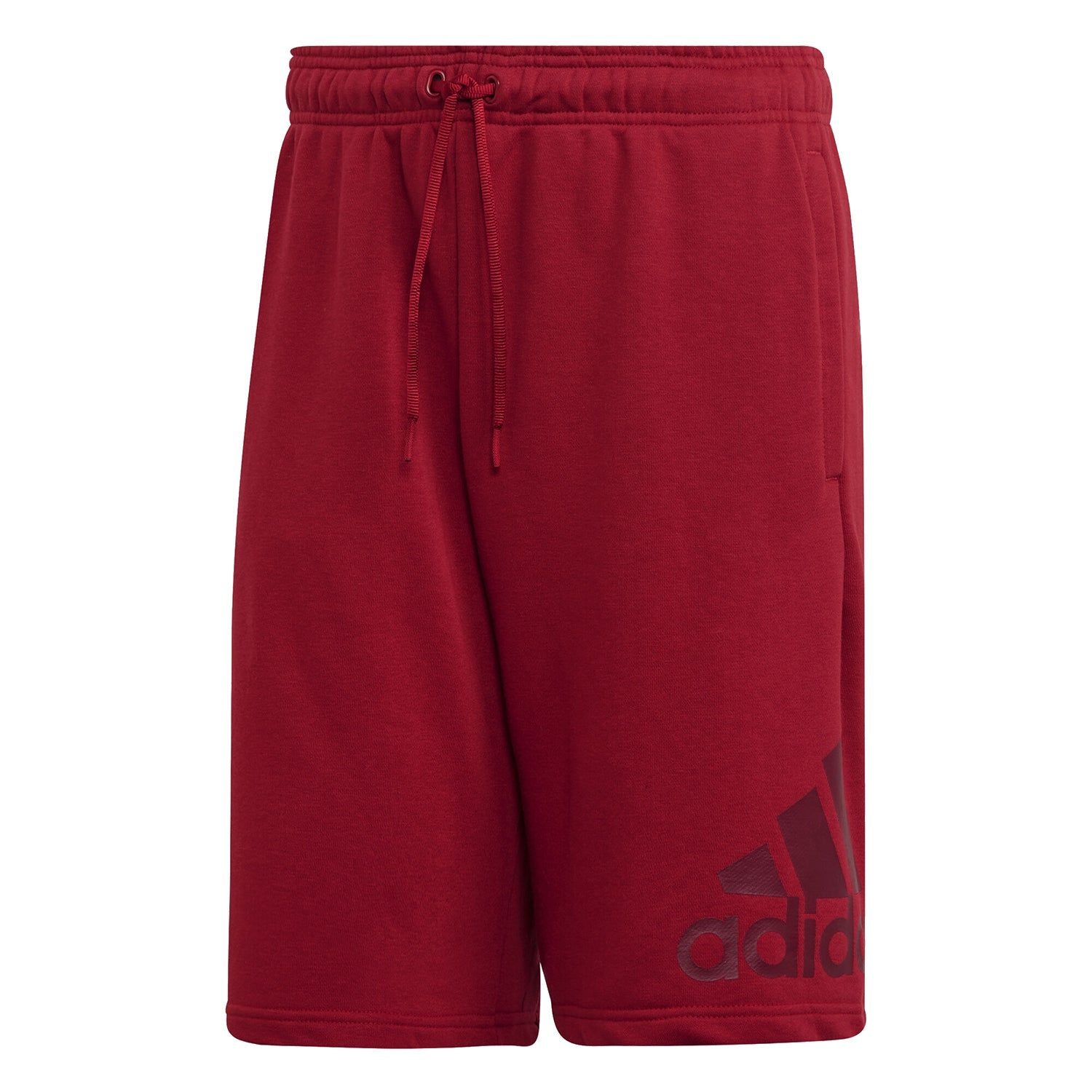 adidas Must Haves Badge of Sport Shorts - Red - ViaductClothing -  -  
